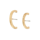Meta Huggie studs